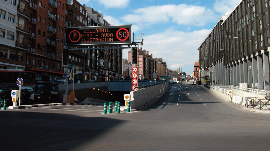 Proyecto Túnel Sor Angela de la Cruz. Madrid (Spain)